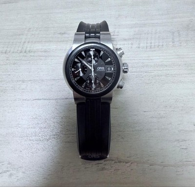 美品　オリス ORIS 7521-44 クロノグラフ 自動巻き　ジャンク Oris 7521-44 Chronograph Automatic Men's Watch Black Dial SS