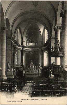 AK Carvin Innenkirche (1278967)