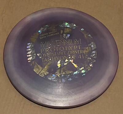 Millennium Prototype Tachyon LF 4.1 Limited Edition Patent Number Disc Golf 150g