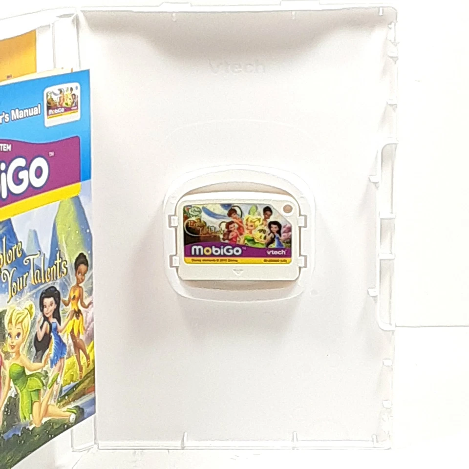 Vtech Mobigo Game Disney Fairies Tinker Bell Explore Your Talents Ages 4-6 FUN ! - Image 3 of 4