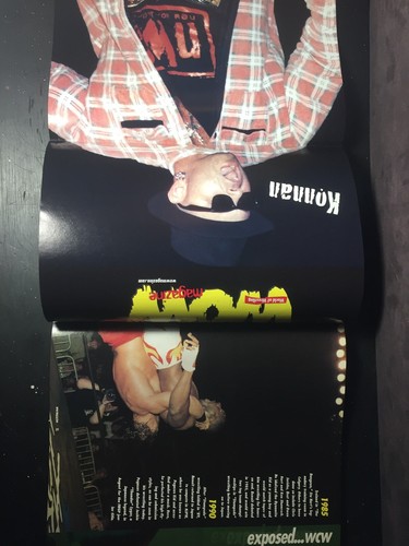 WOW World of Wrestling PREMIERE magazine/Bill Goldberg/Steve Austin/VanDam/Rock - Foto 6 di 7
