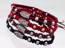 virgen de Guadalupe handmade religious bracelets 