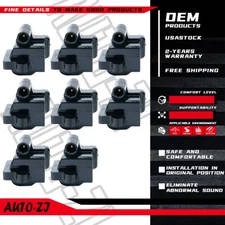 8X High Performance Ignition Coils For Chevy 1500 GMC 4.8L 5.3L 6.0L 8.1L UF271