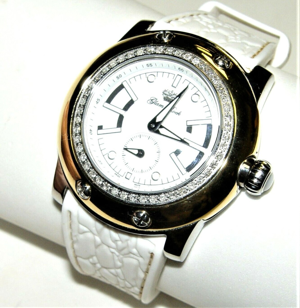 GLAM ROCK Miami GR30001D1 Diamond watch 45MM NIB SWISS MADE | eBay