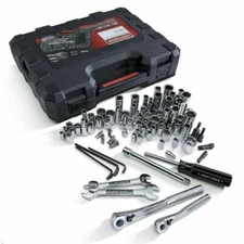 NEW - Craftsman 108 pc Mechanics Tool Set Kit w/ Case Inch/Metric 938108