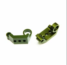 ST Racing STA31167G CNC MACH ALUM REAR SWAY BAR MOUNT (1 PAIR) YETI (GREEN)