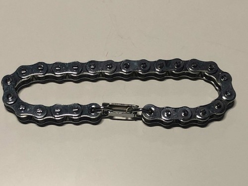 Vintage Nockenwellenkette Armband "silber" (170mm)