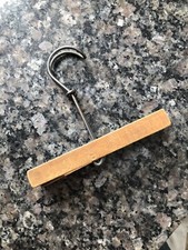   Cushion Grip" Wooden Pants Hanger Antique 1930  s 