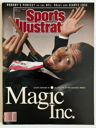 Magic Johnson Sports Illustrated Magazine 12/3/1990 Newsstand No Label CGC ?