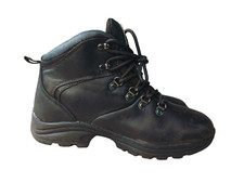 Women's Ozark Trail Gracee Leather Waterproof Trail Hiking Boots Shoes Size 8.5