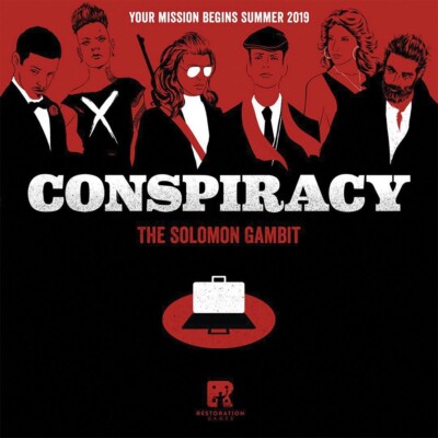 Conspiracy The Solomon Gambit Board Game *NEW*