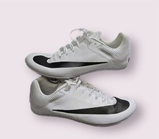NEW - Men 7 Women 9 Nike Zoom Rival Sprint Track Spikes White  Black DC8753-100