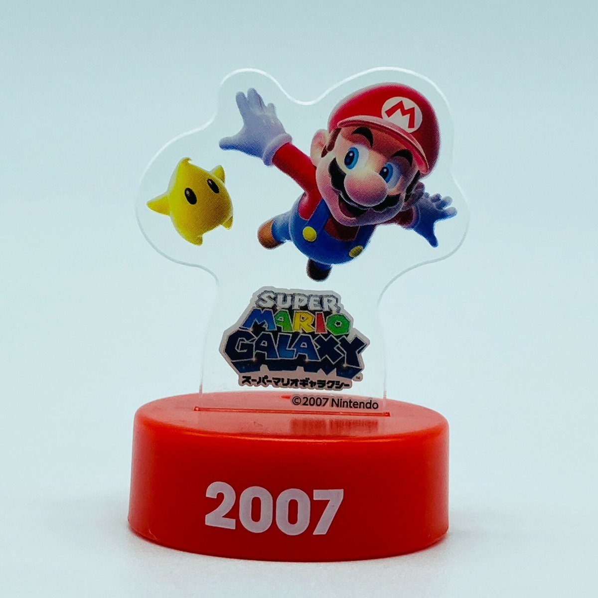 Super Mario Bros 35th Anniversary 2007 Super Mario Galaxy Acrylic