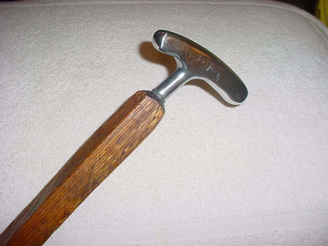 Always At Hand ~~~ Golf Putter Cane Rustic Rived By Jim Hall Ky Cane Artist