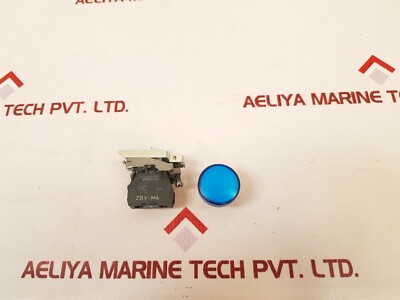 Schneider electric zbv-m6 blue light pushbutton