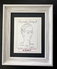 PABLO PICASSO | Vintage 1964 Signed | Mounted 11x14 Offset Lithograph | Buy it !