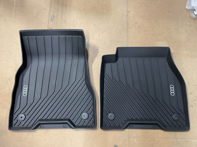 Audi Q2 rubberen voetmatten set 2 stuks Audi Origineel Audi Q2 achterzijde