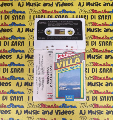 MC CLAUDIO VILLA Canta napoli  italy FONOTIL FNT.4228