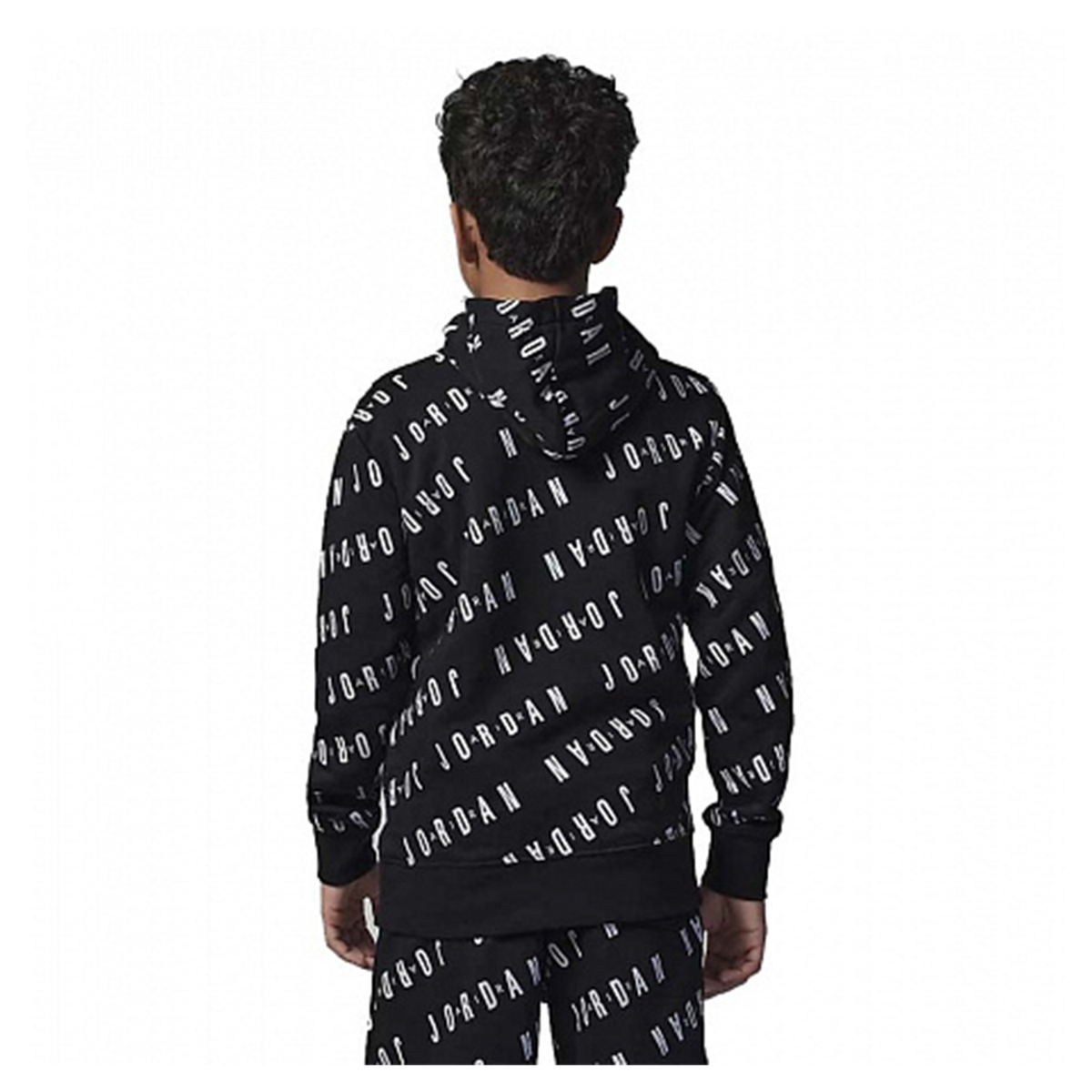 Nike Air Jordan Sweatshirt Boys Black Hoodie Sweater All