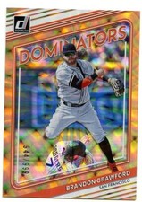 2022 Donruss #D-4 Brandon Crawford Dominators San Francisco Giants /999