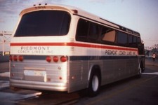 Original Bus Slide Charter Piedmont Coach Lines #P-804 Luxury 1983 #38