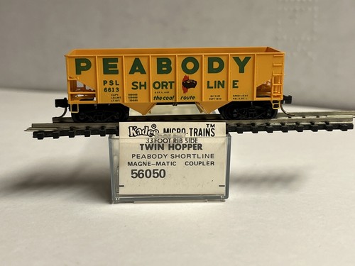 MICRO TRAINS 56050 PEABODY SHORTLINE 33' TOLVA LATERAL DOBLE COSTILLA #6613 ESCALA N | Zustand: New