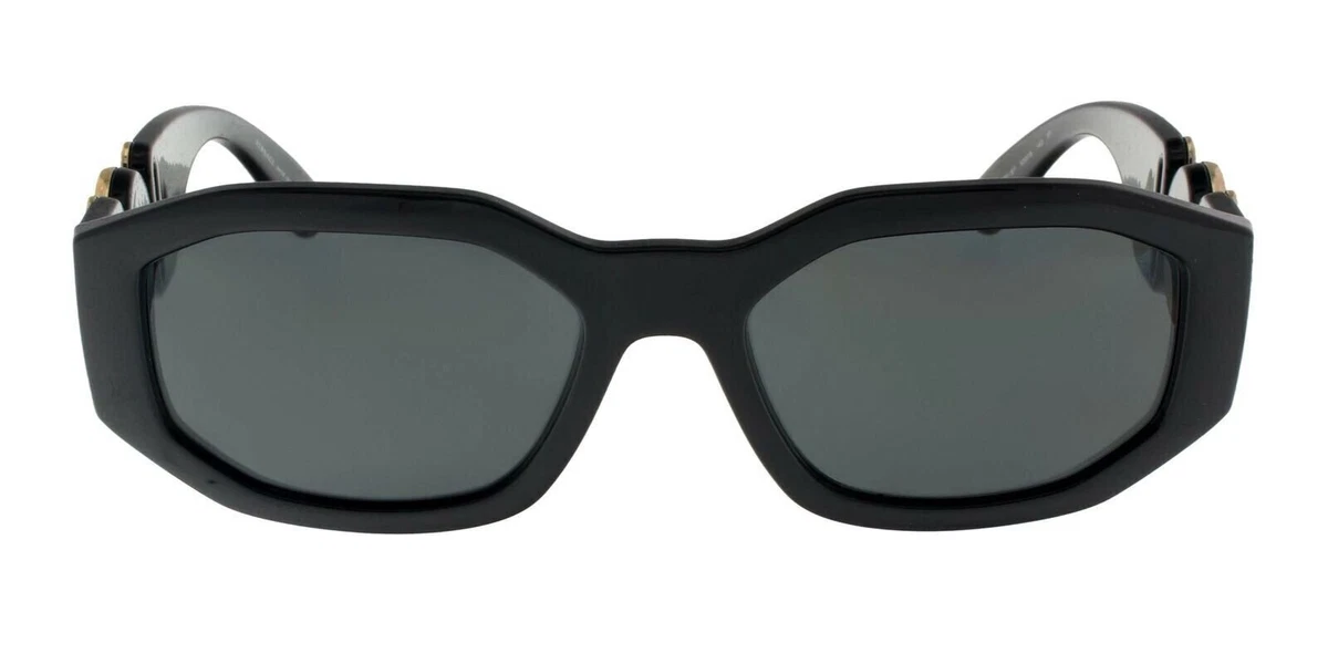 Versace Unisex black Sunglasses 0VE4361 GB1/87 53mm | eBay