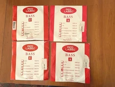 Red Label 1/2 Upright Bass Single String