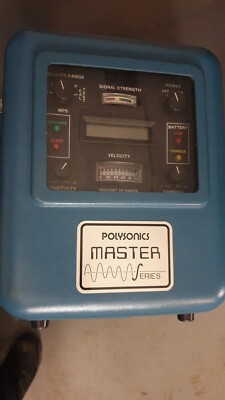 Polysonics MST-P Ultransonic Digital Flow Meter, Master Series