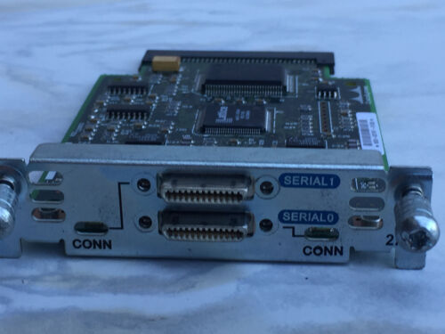 Genuine Cisco WIC-2A/S 2 port WAN Int Card 2600 2610 - Picture 3 of 9
