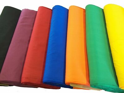 44/45'' Broadcloth Fabric By The Yard - Poly Cotton Blend