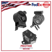 Motor & Trans Mount 3PCS Set for 1987-1990 Toyota Tercel 1.5L 2WD