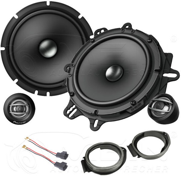 Pioneer Lautsprecher FüR Opel Karl 2015-2019 Front TüR Vorn 2-Wege 350W #B6AV-image