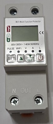 Tuya Smart Power Meter Switch Circuit Breaker WiFi Multi Function Protector