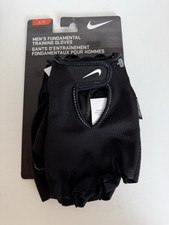 Nike Fit Dry Men s Fundamental Black Training Gloves L Large NEW