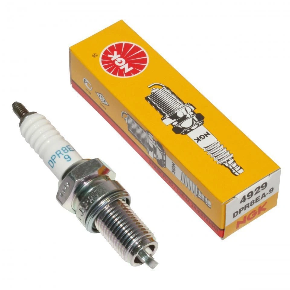 Bougie d'allumage NGK pour Moto Triumph 900 Adventurer 1995 à 2001 DPR8EA-9 Neuf - Photo 2/4
