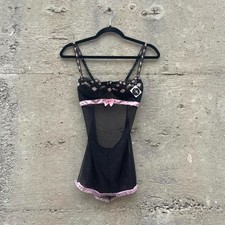 vintage coquette lingerie slip