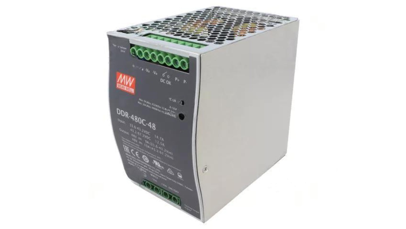 480W DC/DC Converter 33, 6-67, 2vdc 48vdc ddr ddr-480c-48