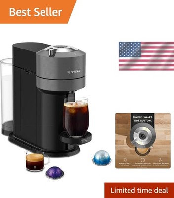 Vertuo Next Coffee and Espresso Maker, Machine Only, Dark Gray