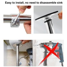 2pcs 45-78cm Discrete Kitchen Sink Under Counter Basin Support Frame Wash Basin