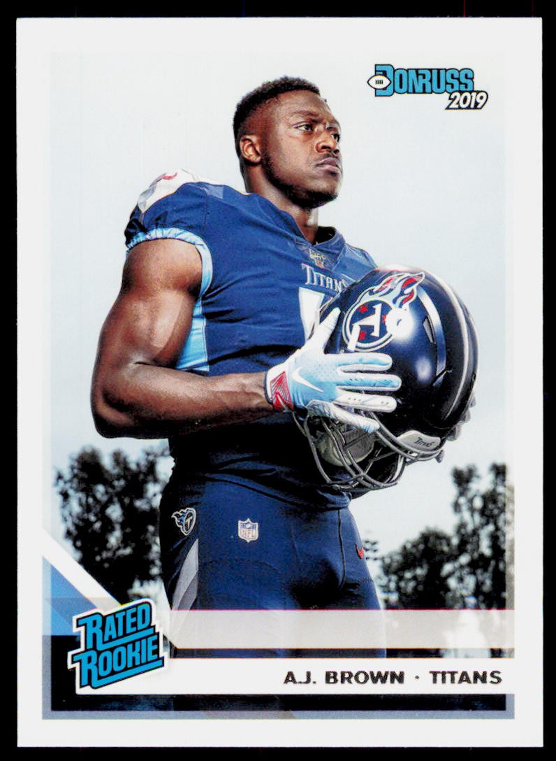 2019 Donruss A.J. Brown 314 RC Tennessee Titans