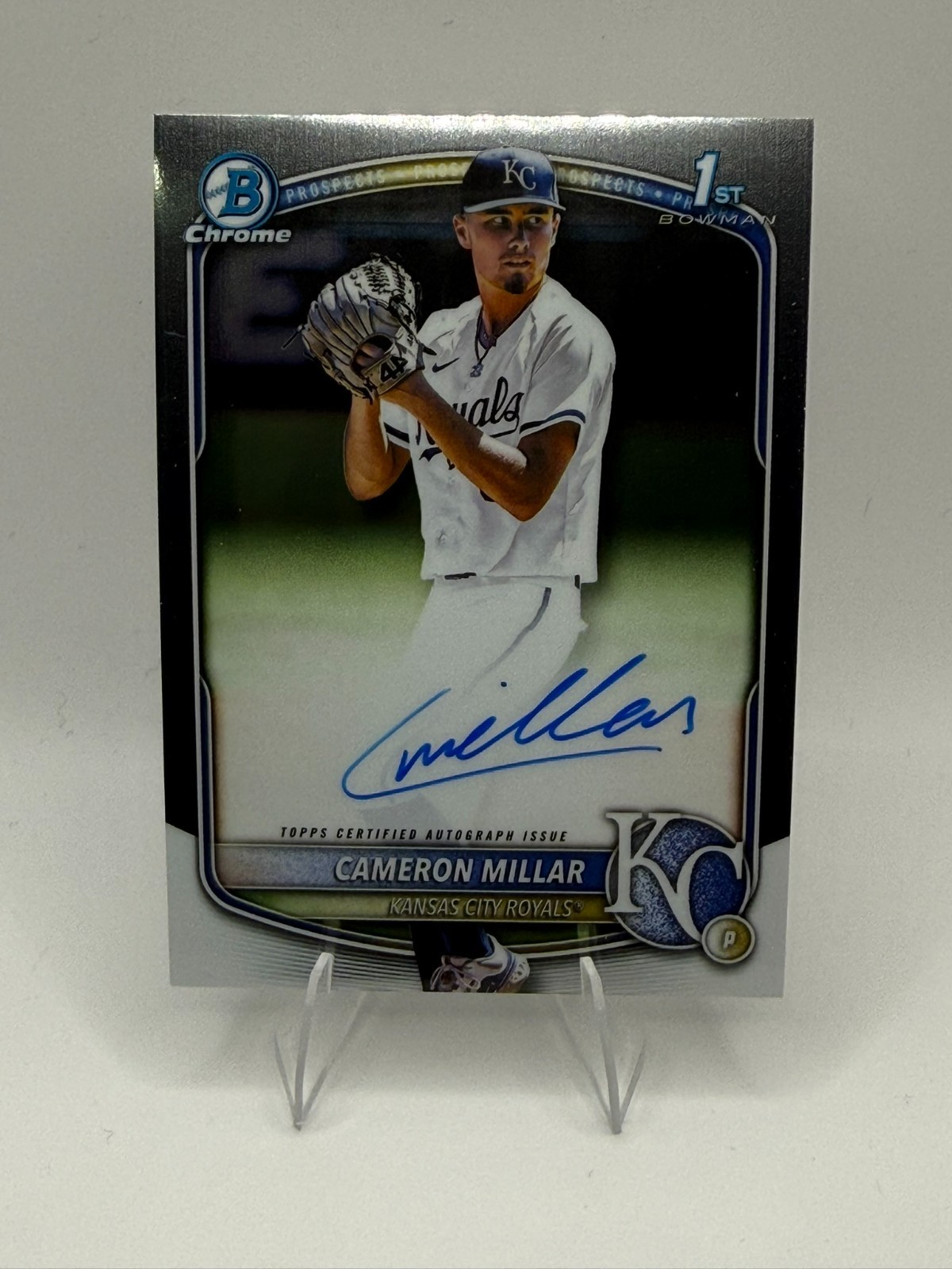 2025 Bowman Draft Chrome Cameron Millar 1st Bowman Chrome Auto CPA-CMI