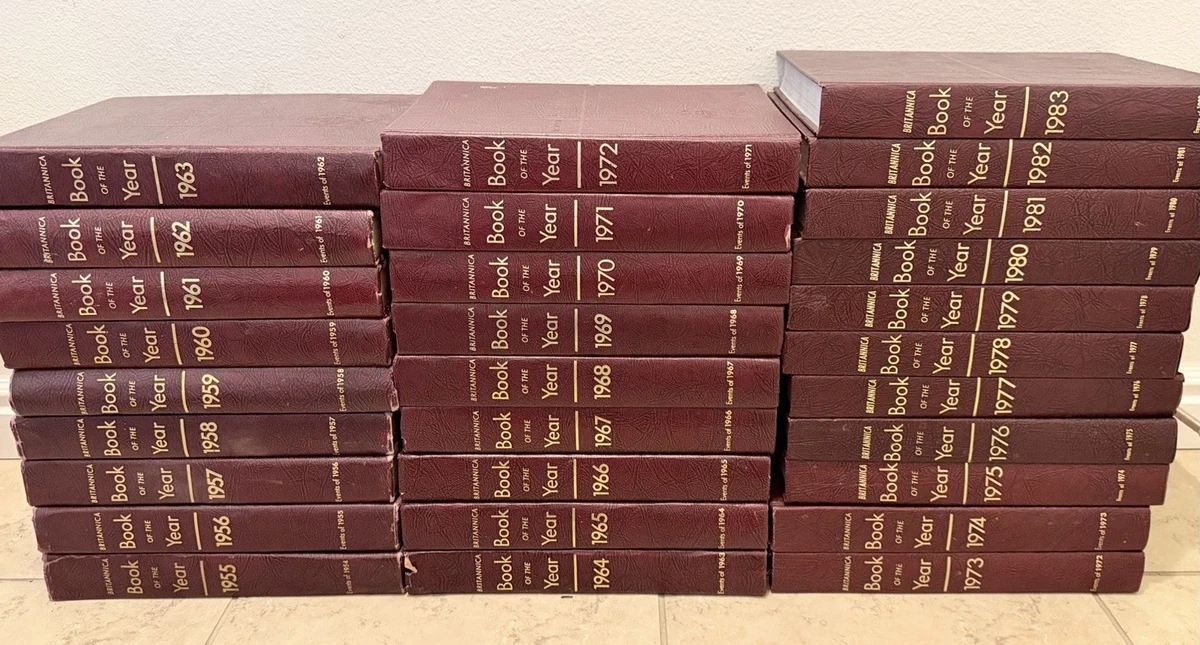 britannica book of the year products for sale | eBay