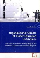 Laurie Pemberton | Organizational Climate At Higher Education Institutions