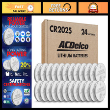 24-Count CR2025 Lithium Coin Cell Batteries f...