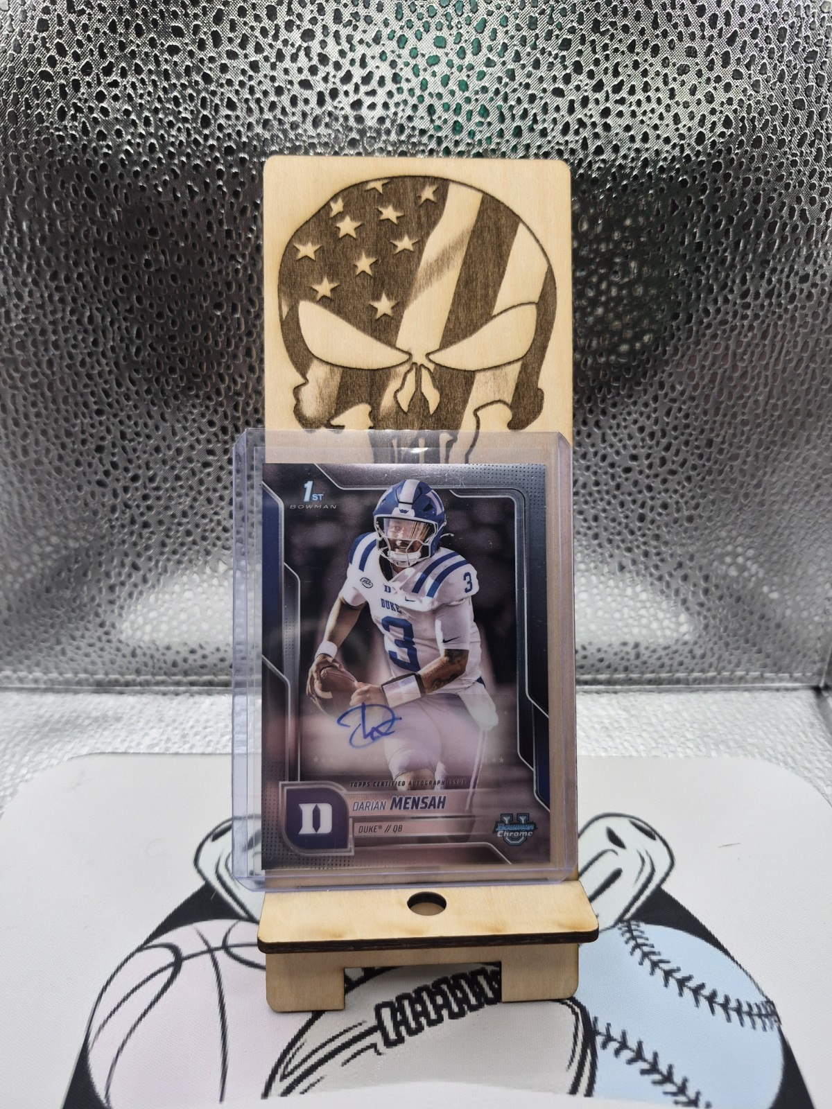 2025 Bowman University Chrome - Chrome Prospect Darian Mensah Auto #BCA-DM (RC)
