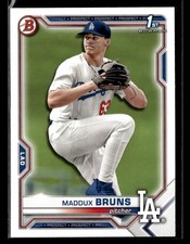 2021 Bowman Draft Maddux Bruns #BD-126