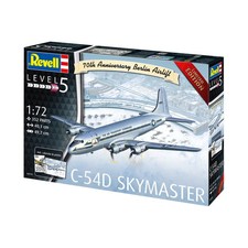 REVELL 03910 Modellbausatz C-54D Berlin Airlift 70th Anniversary 1:72, ab 14 Jah