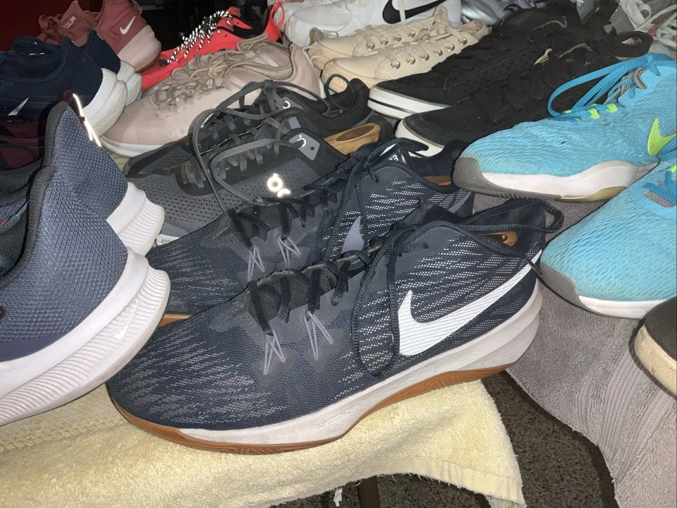 LOTE de 25 Pares-Nike, Saucony, New Balance e Mais-Grau A - Imagem 3 de 4