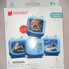 Tonies Clever Tonies Marine Life Set NEW Octopus Dolphins Sharks Sea Turtles